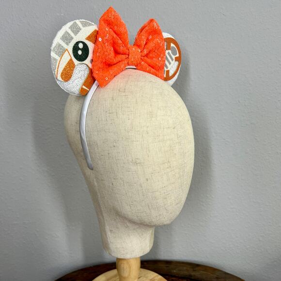 BB-8 Minnie Ears | Disney Star Wars-Inspired Droid Mouse Ears Headband - Picture 5 of 5